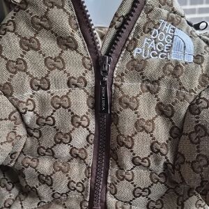 Gucci Brown Dog Jacket